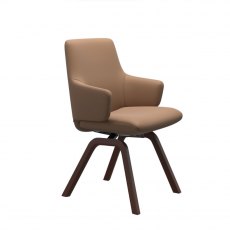Laurel Low Back Dining Armchair | D200 | Leather