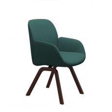 Bay Low Back Dining Armchair | D200 | Fabric