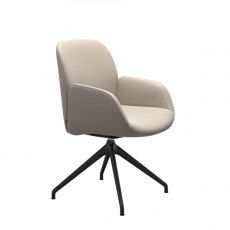 Bay Low Back Dining Armchair | D350 | Leather