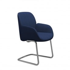 Bay Low Back Dining Armchair | D400 | Fabric