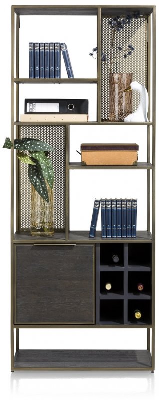 Habufa City Bookcase | Castle Anthracite