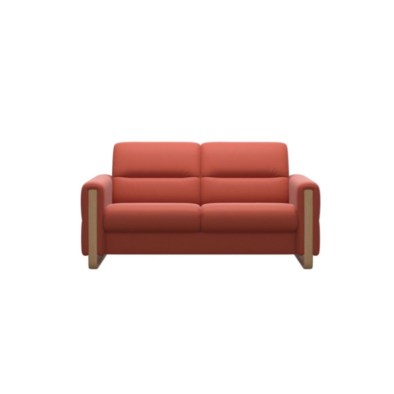 Stressless Fiona Wood Sofa | Leather