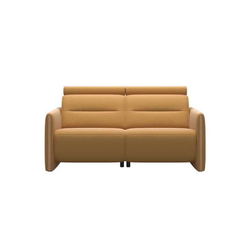 Stressless Emily Wood Recliner Sofa | Leather
