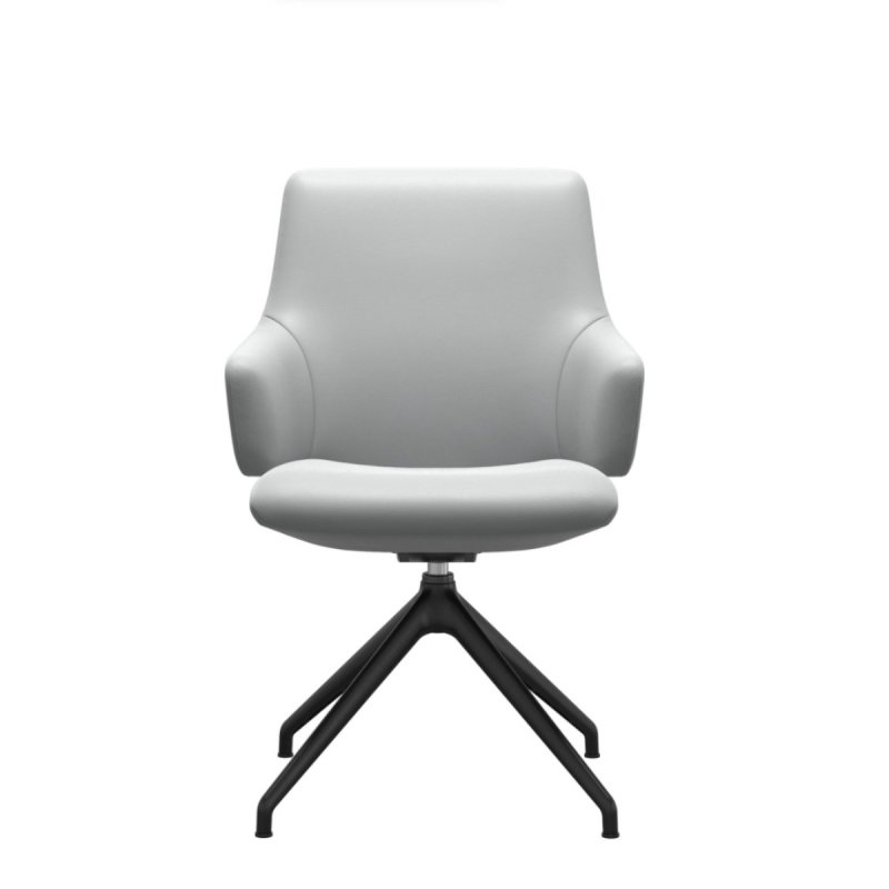 Stressless Laurel Low Back Dining Armchair | D350 | Leather