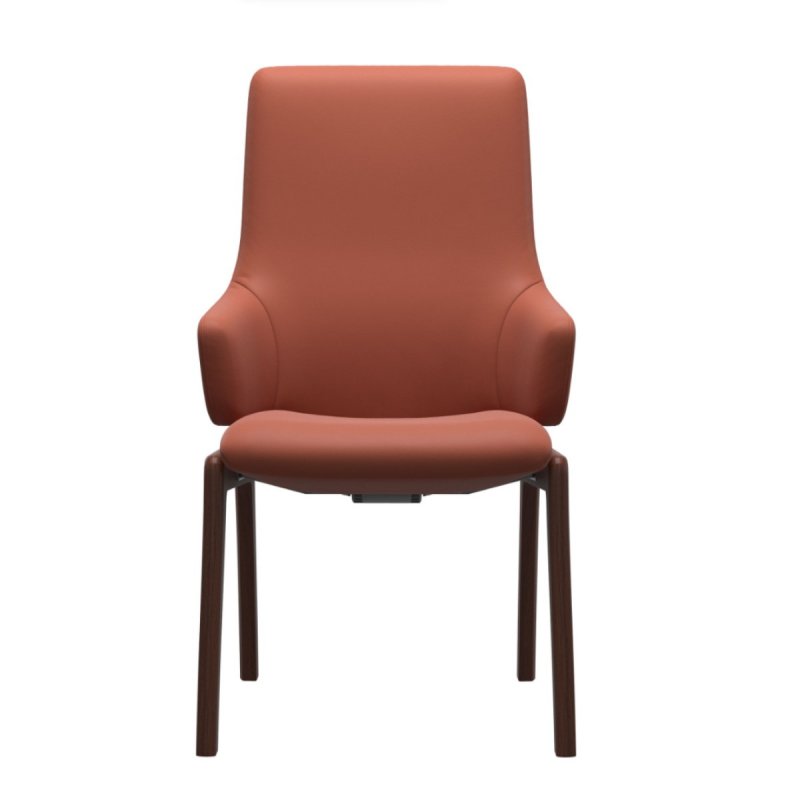 Stressless Laurel High Back Dining Armchair | D100 | Leather