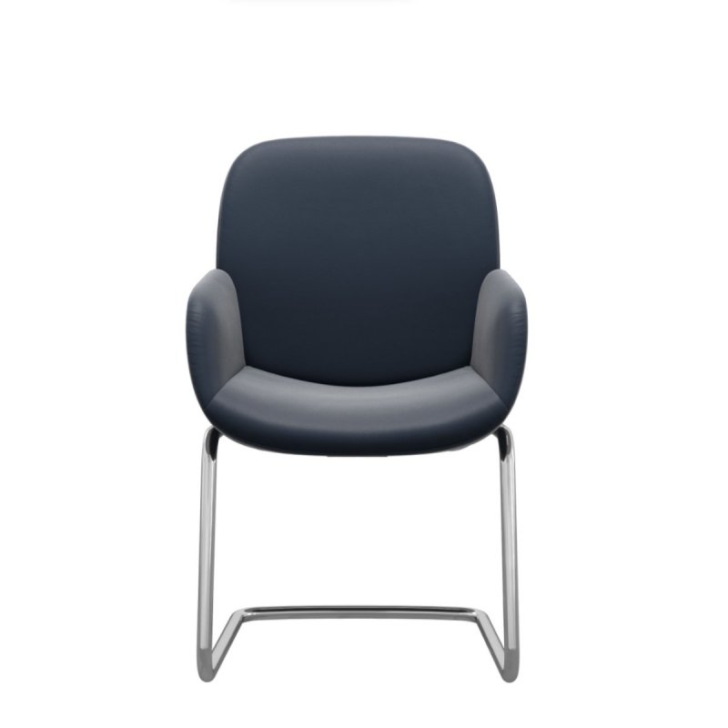 Stressless Bay Low Back Dining Armchair | D400 | Leather