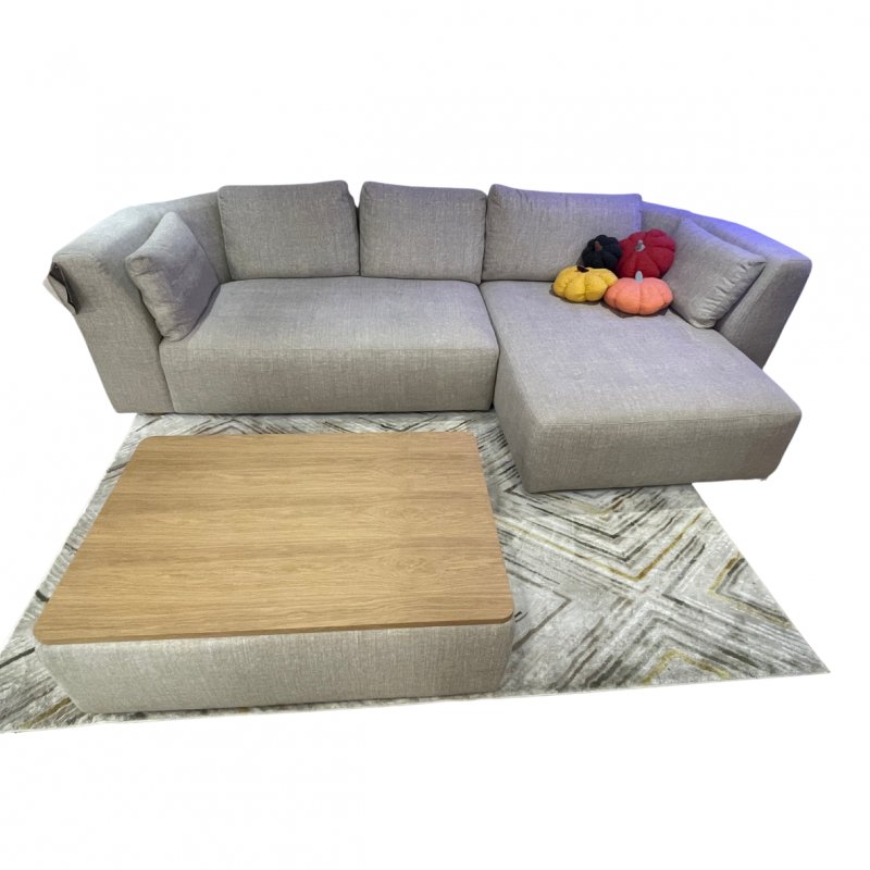 SITS CLEARANCE | Cleo Corner Set 1 and Storage Footstool