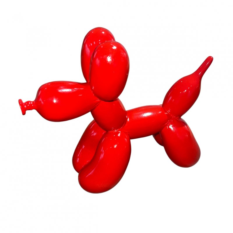Complete Colour LAST CHANCE | Sculpture | Balloon Dog | Santa Red