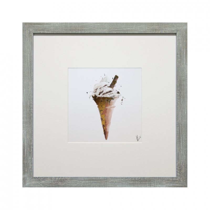 Complete Colour CLEARANCE | Wall Art | Ice Cream and Flake