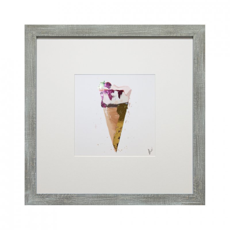 Complete Colour CLEARANCE | Wall Art | Ice Cream Cone