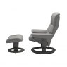 Stressless Quickship | Mayfair Classic Recliner Chair and Footstool | Leather