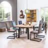 Habufa Arizona Dresser | Oak Railway Brown & White Lacquer