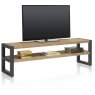 Habufa Brooklyn TV Rack | Oak Railway Brown