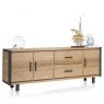 Habufa Brooklyn Sideboard | Oak Railway Brown