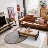 Habufa Brooklyn Highboard | Oak Railway Brown