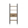 Habufa Brooklyn Bookcase | Oak Railway Brown