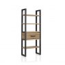 Habufa Brooklyn Bookcase | Oak Railway Brown