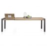Habufa Brooklyn Extendable Dining Table | Oak Railway Brown