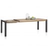 Habufa Brooklyn Extendable Dining Table | Oak Railway Brown