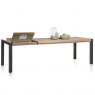 Habufa Brooklyn Extendable Dining Table | Oak Railway Brown