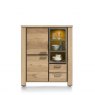Habufa Canova Highboard | Oak Railway Brown