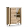 Habufa Canova Highboard | Oak Railway Brown