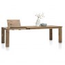Habufa Canova Extendable Dining Table | Oak Railway Brown