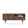 Habufa Livada Lowboard | Oak Chocolate Brown
