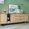 Habufa Livada Sideboard | Oak Chocolate Brown