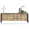 Habufa Livingston Sideboard | Oak Railway Brown