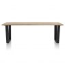 Habufa Livingston Dining Table | Oak Railway Brown