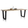 Habufa Livingston Dining Table | Oak Railway Brown
