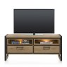 Habufa Metalo Lowboard | Oak Railway Brown