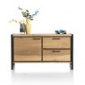 Habufa Metalo Sideboard | Oak Railway Brown