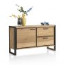 Habufa Metalo Sideboard | Oak Railway Brown