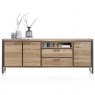 Habufa Metalo Sideboard | Oak Railway Brown