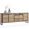 Habufa Metalo Sideboard | Oak Railway Brown