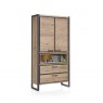 Habufa Metalo Cabinet | Oak Railway Brown