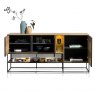 Habufa City Sideboard | Oak Railway Brown