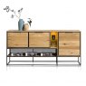 Habufa City Sideboard | Oak Railway Brown