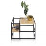 Habufa City Side Table | Oak Railway Brown