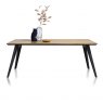 Habufa City Dining Table | Oak Railway Brown