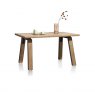 Habufa Tokyo Dining Table | Solid Burned Kikar Wood & Off Black Lacquer