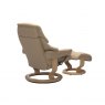 Stressless Reno Classic Recliner Chair and Footstool