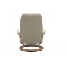Stressless Quickship | Consul Classic Recliner Chair and Footstool | Leather