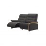 Stressless Mary Wood Recliner Sofa | Leather