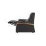 Stressless Mary Wood Recliner Sofa | Leather