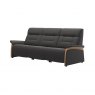 Stressless Mary Wood Recliner Sofa | Leather