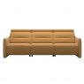 Stressless Emily Wood Recliner Sofa | Leather