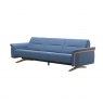 Stressless Stella Wood Recliner Sofa | Leather